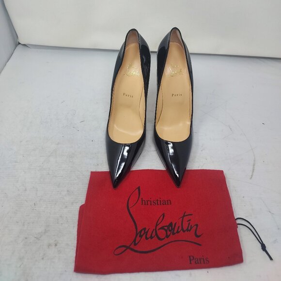 Christian Louboutin So Kate Black Patent Leather Pump - Picture 6 of 10